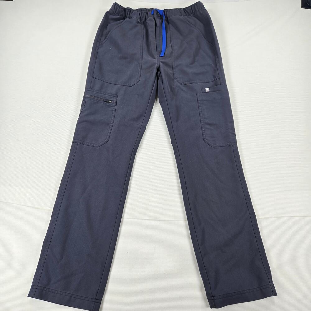 Figs Medical Healthcare Cairo Charcoal Gray Scrub Pants Men's Size XS